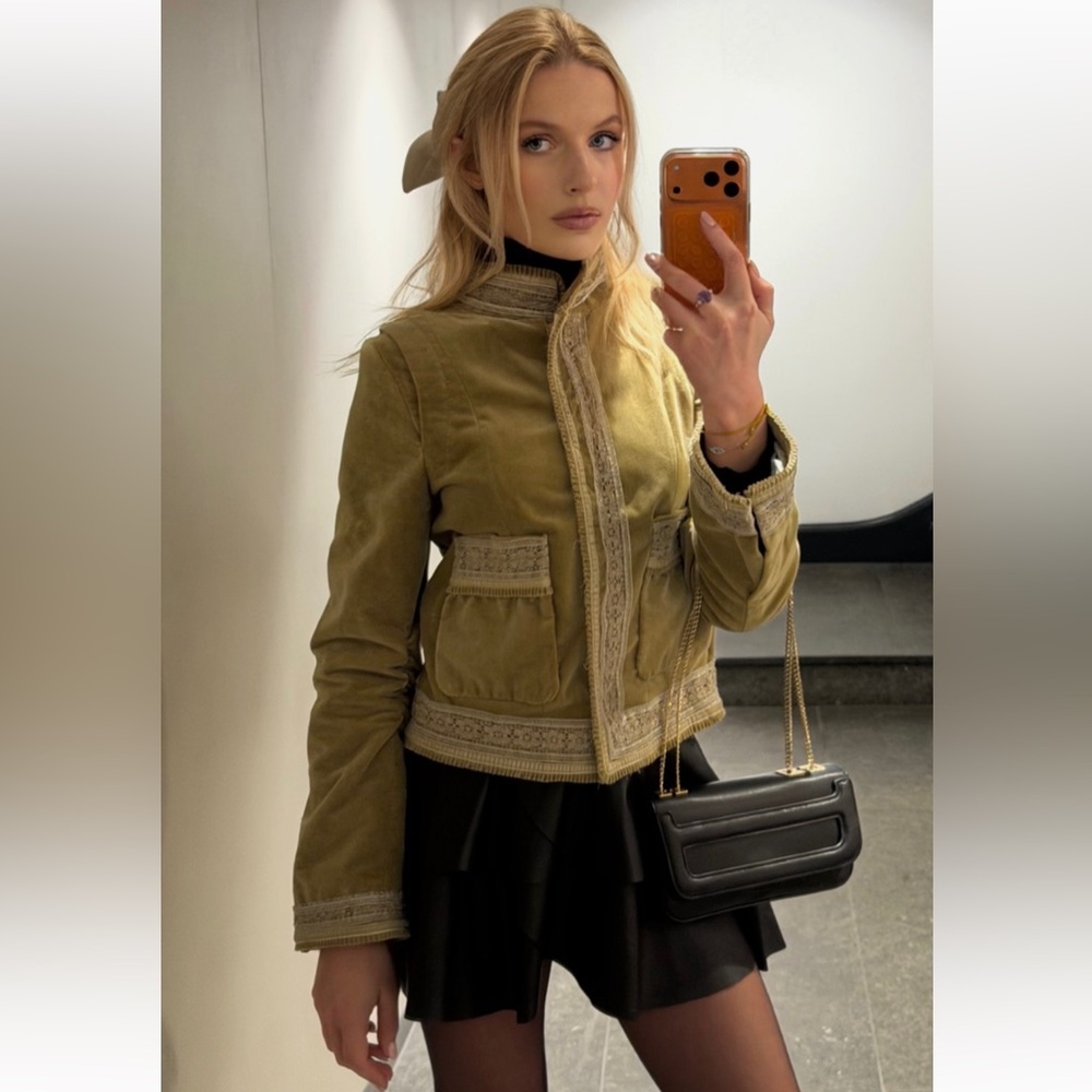 ZARA VELVET JACKET